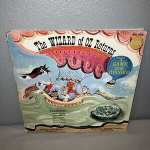 Vinyl Record The Wizard of Oz Returns Album / Board Game *Missing Instructions*